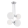 Argon 1646 - Lustre sur barre ASPEN 4xE27/15W/230V chrome brillant