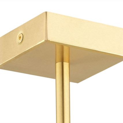 Argon 2127 - Lustre on a pole ABBANO 5xE14/7W/230V laiton/blanc