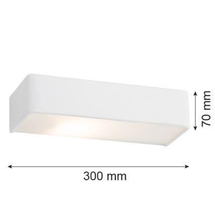 Argon 3072 - Applique murale RODAN 1xE27/15W/230V