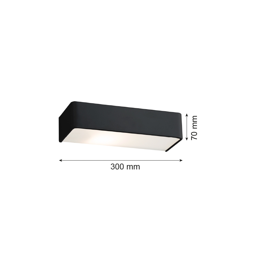 Argon 3075 - Applique murale RODAN 1xE27/15W/230V