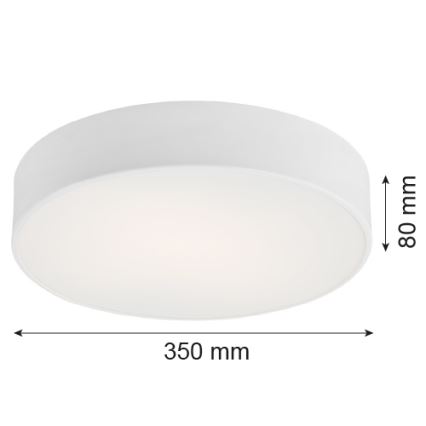 Argon 3567 - Plafonnier à LED DARLING LED/25W/230V d. 35 cm blanc