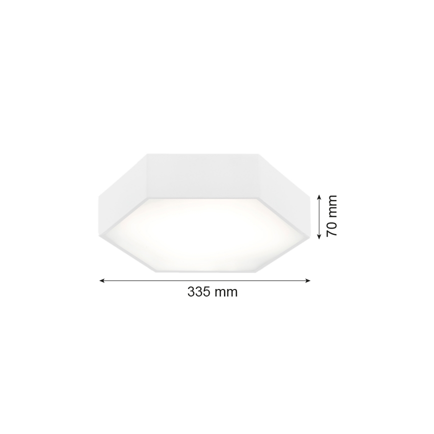 Argon 3827 - plafonnier LED ARIZONA LED/22,5W/230V blanc