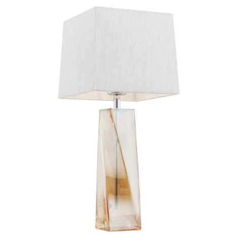 Argon 3840 - Lampe de table LILLE 1xE27/15W/230V blanc