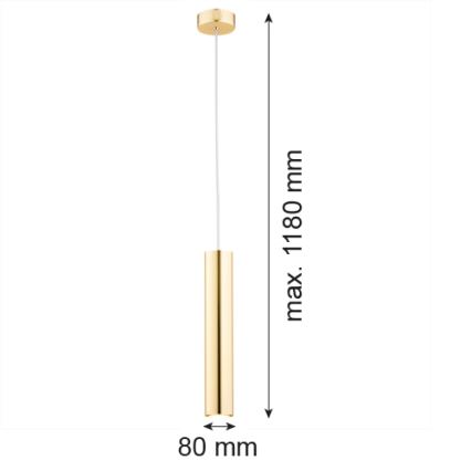 Argon 4057 - Suspension filaire GOMERA 1xGU10/5W/230V laiton