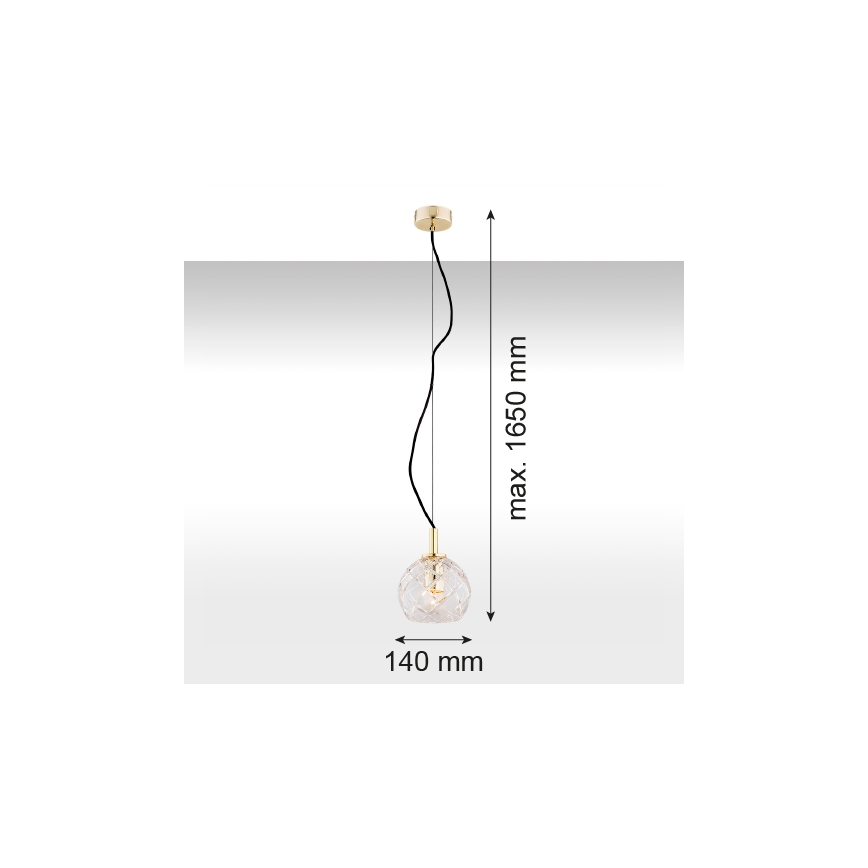 Argon 4200 - Suspension filaire OVIEDO 1xE27/15W/230V