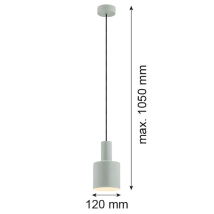 Argon 4217 - Suspension filaire SINES 1xE27/15W/230V d. 12 cm vert