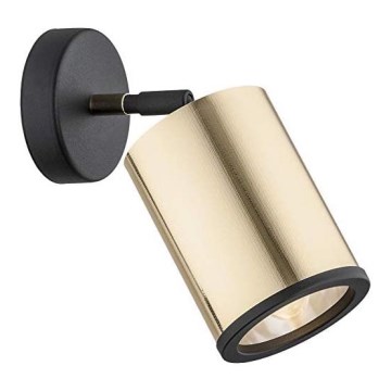 Argon 4300 - Applique murale HERMAN 1xE27/15W/230V laiton/noir