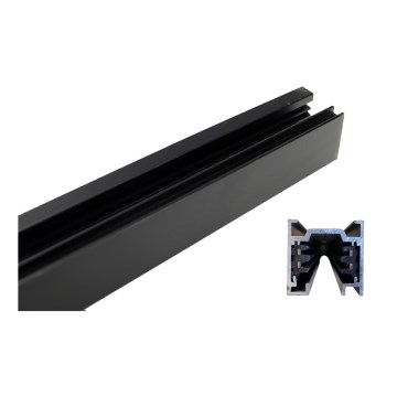 Argon 4380 - Système de rail 2 m noir
