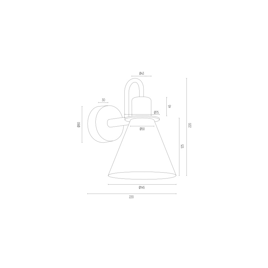 Argon 4705 - Applique murale BEVERLY 1xE27/15W/230V blanche/ chrome brillant