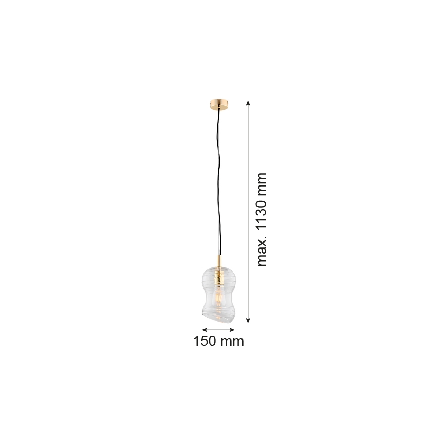 Argon 4742 - Lustre sur barre DEPORTIVO 1xE27/15W/230V