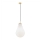 Argon 4879 - Suspension filaire JESSE 1xE27/15W/230V doré/blanc
