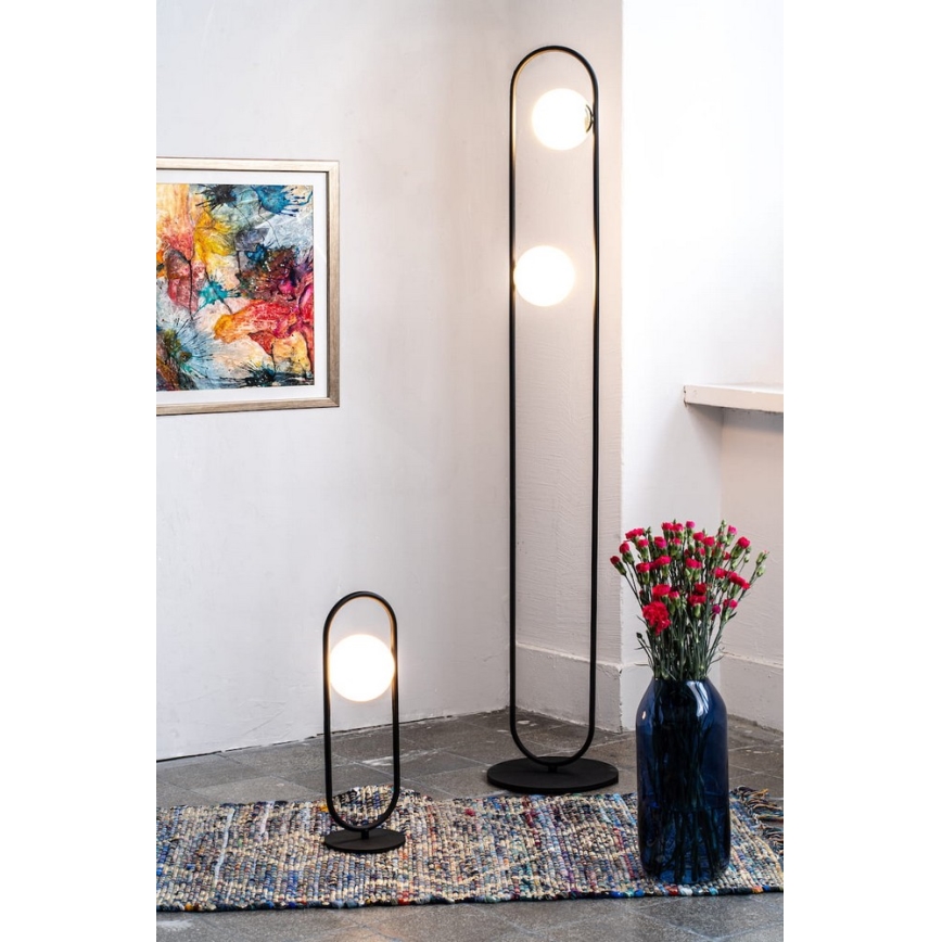 Argon 7071 - Lampadaire ROVETTO 2xE14/7W/230V noir/doré