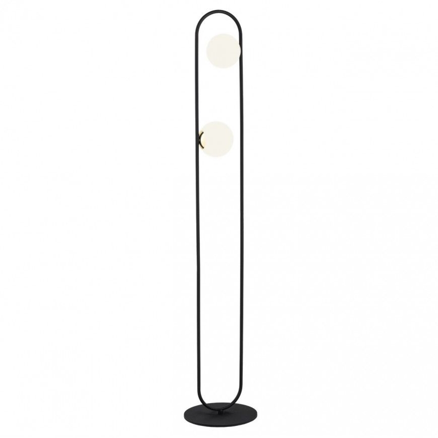 Argon 7071 - Lampadaire ROVETTO 2xE14/7W/230V noir/doré