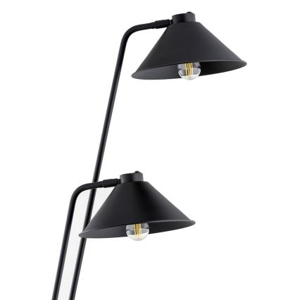 Argon 7075 - Lampadaire GABIAN 2xE27/15W/230V noir