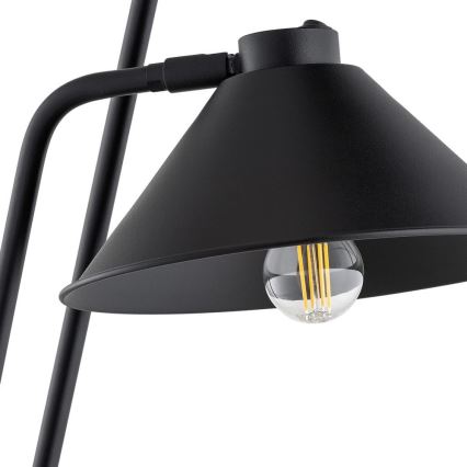 Argon 7075 - Lampadaire GABIAN 2xE27/15W/230V noir