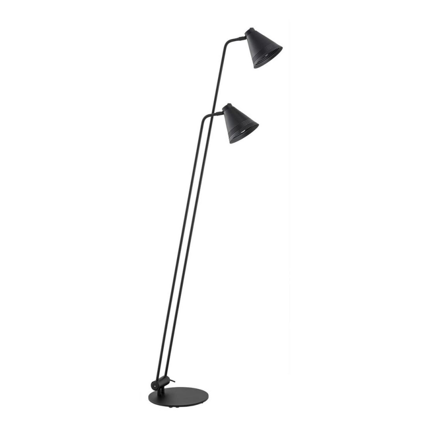 Argon 7077 - Lampadaire AVALONE 2xE27/15W/230V noir