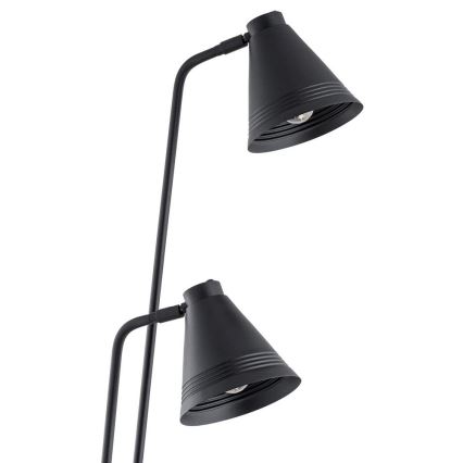 Argon 7077 - Lampadaire AVALONE 2xE27/15W/230V noir