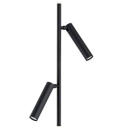 Argon 7082 - Lampadaire TORRE 2xG9/6W/230V noir