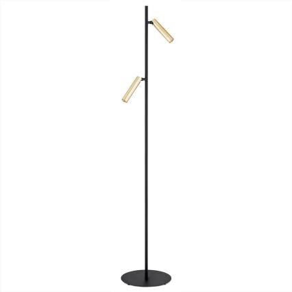 Argon 7083 - Lampadaire TORRE 2xG9/6W/230V noir/laiton