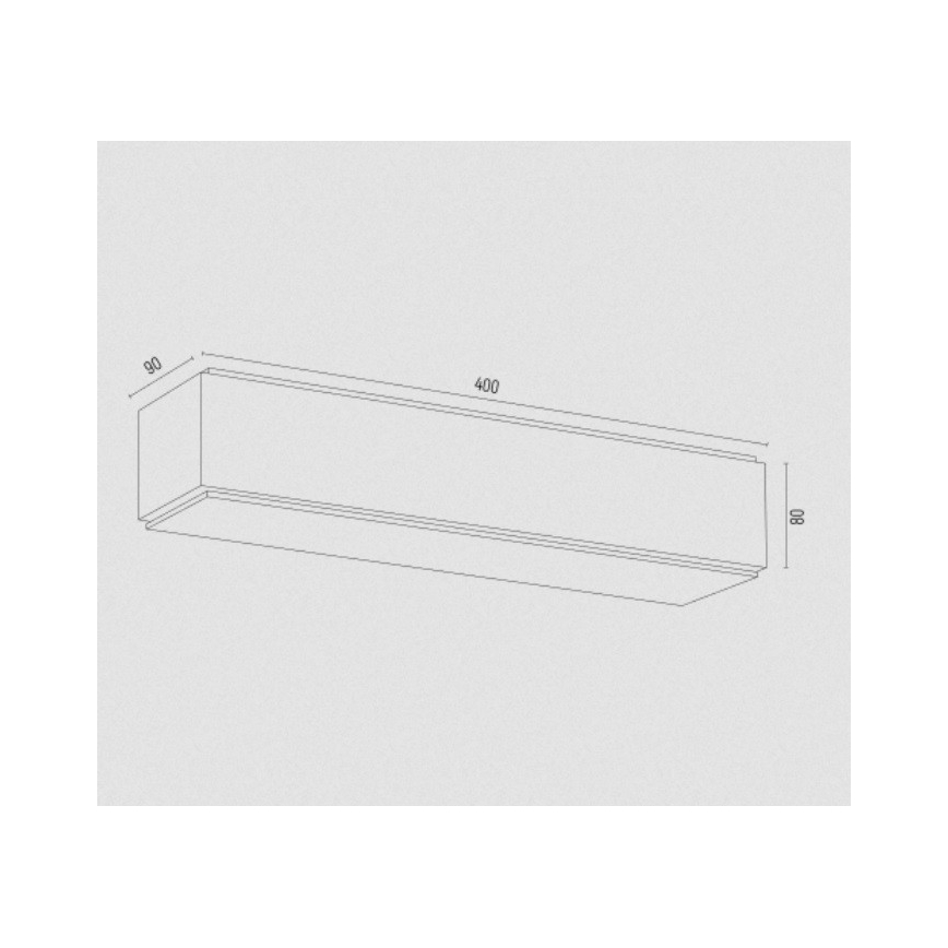 Argon 7166 - Applique murale CARLSON 2xE27/15W/230V 40 cm doré