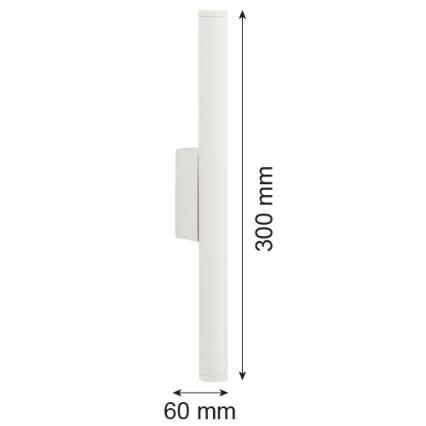 Argon 7223 - Applique murale GRECO 2xLED/4,2W/230V 3000K blanc