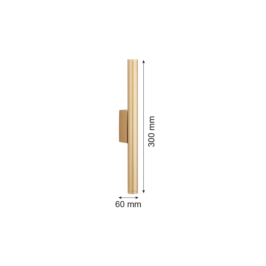Argon 7224 - Applique murale GRECO 2xLED/4,2W/230V 3000K doré