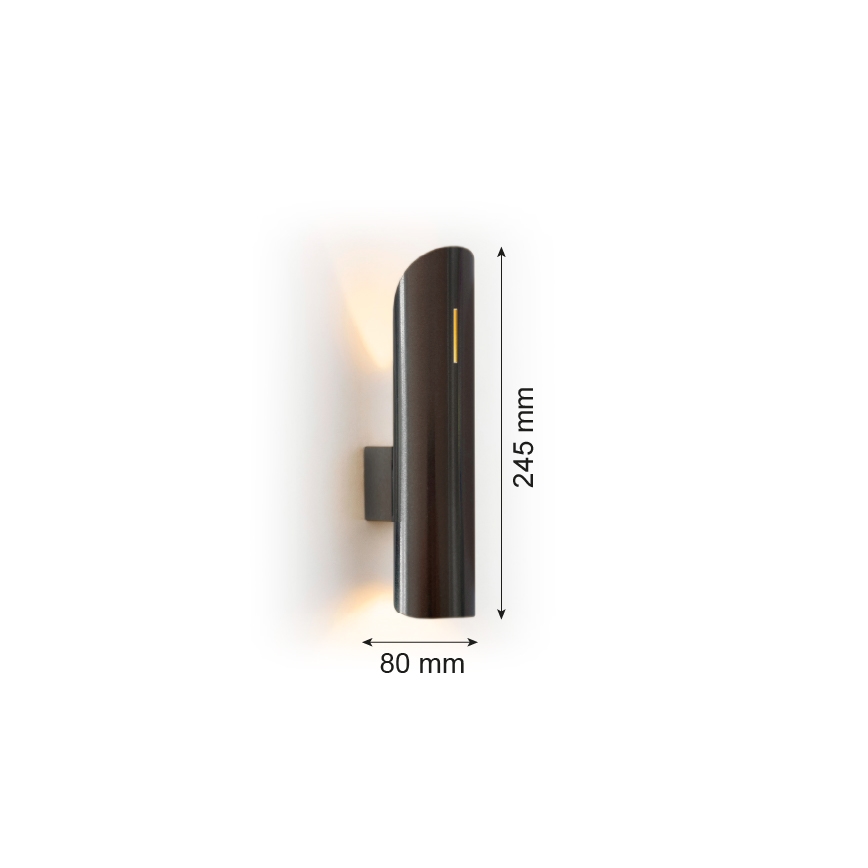 Argon 7232 - Applique murale AKRON PLUS 2xG9/6W/230V