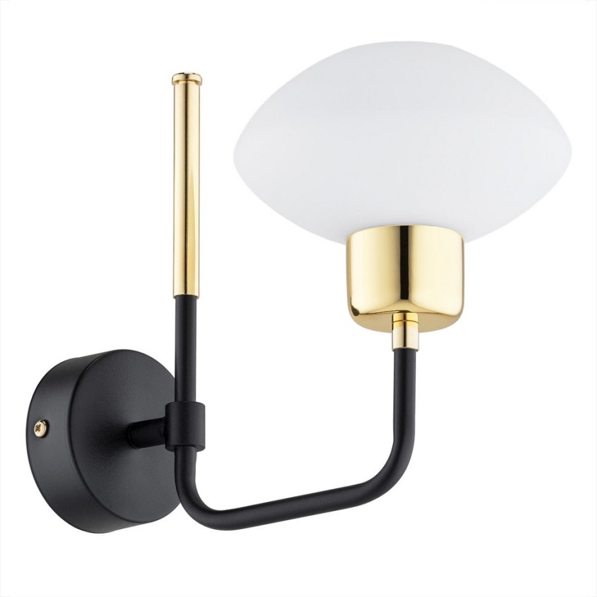 Argon 8032 - Applique murale RAVELLO 1xE14/15W/230V noir/doré