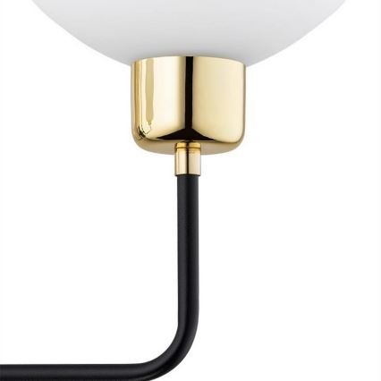 Argon 8032 - Applique murale RAVELLO 1xE14/15W/230V noir/doré