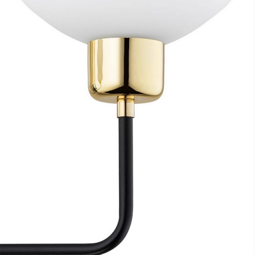 Argon 8032 - Applique murale RAVELLO 1xE14/15W/230V noir/doré