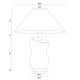 Argon 8036 - Lampe de table VENETO 1xE27/15W/230V blanc/laiton/noir