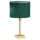 Argon 8106 - Lampe de table ABBANO 1xE27/15W/230V laiton/vert