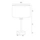 Argon 8106 - Lampe de table ABBANO 1xE27/15W/230V laiton/vert