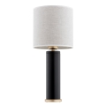 Argon 8316 - Lampe de table RIVA 1xE27/15W/230V 48 cm noir