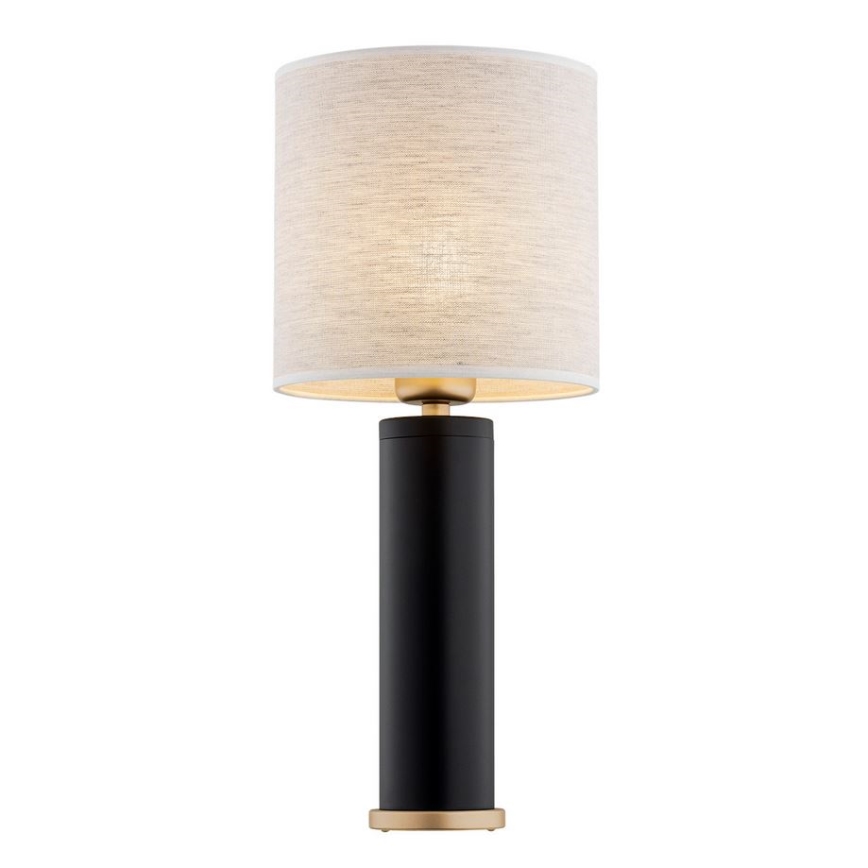 Argon 8316 - Lampe de table RIVA 1xE27/15W/230V 48 cm noir