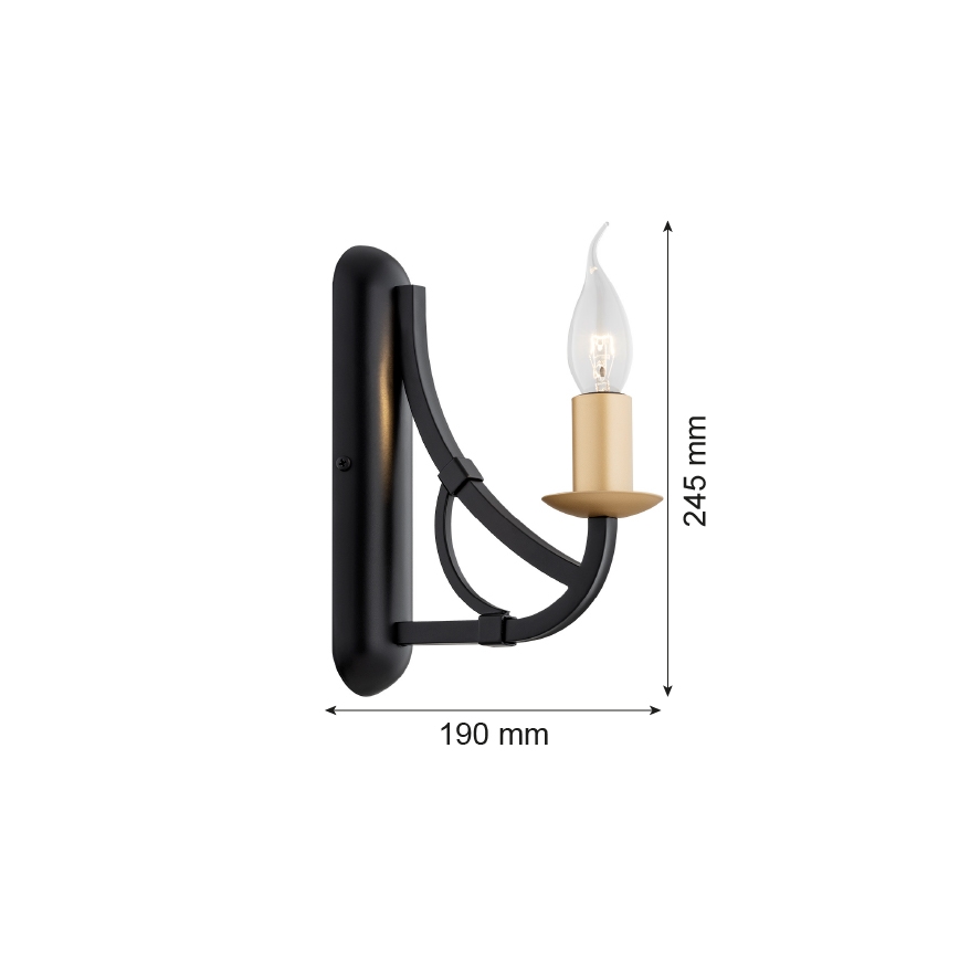 Argon 8355 - Applique murale LORENZO 1xE14/7W/230V