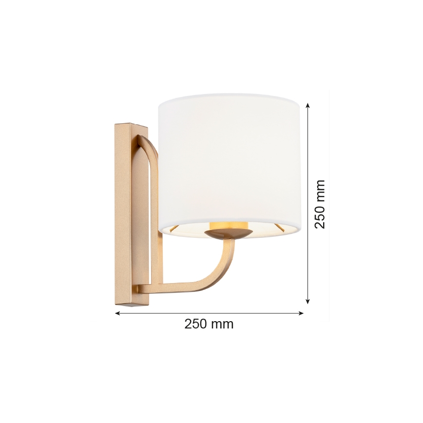 Argon 8356 - Applique murale MARANELLO 1xE27/15W/230V