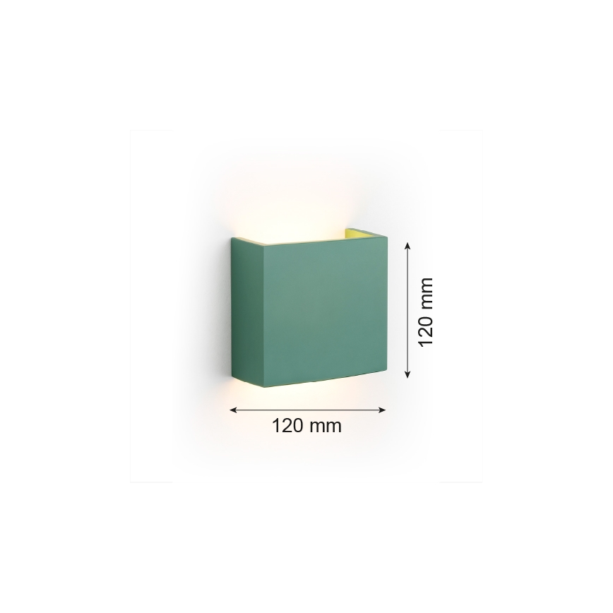 Argon 8362 - Applique murale LED GENT LED/3,6W/230V 3000K vert
