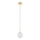 Argon 8450 - Suspension filaire ALMIROS 1xE14/7W/230V d. 12 cm albâtre doré
