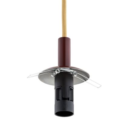 Argon 8452 - Suspension filaire ALMIROS 1xE14/7W/230V d. 12 cm albâtre marron/doré