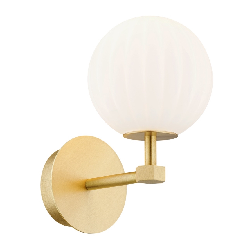 Argon 8502 - Applique murale PALOMA 1xE14/7W/230V doré/blanc