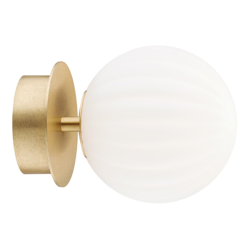 Argon 8504 - Applique murale PALOMA 1xE14/7W/230V doré/blanc