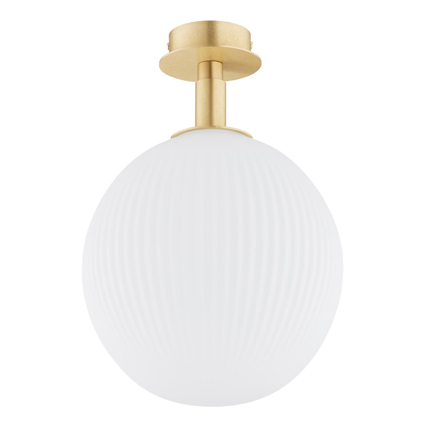 Argon 8505 - Plafonnier PALOMA 1xE27/15W/230V doré/blanc