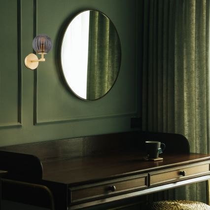 Argon 8508 - Applique murale PALOMA 1xE14/7W/230V doré/noir