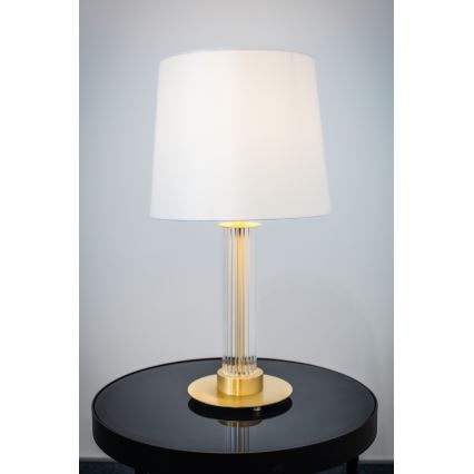 Argon 8540 - Lampe de table HAMPTON 1xE27/15W/230V 57 cm blanc