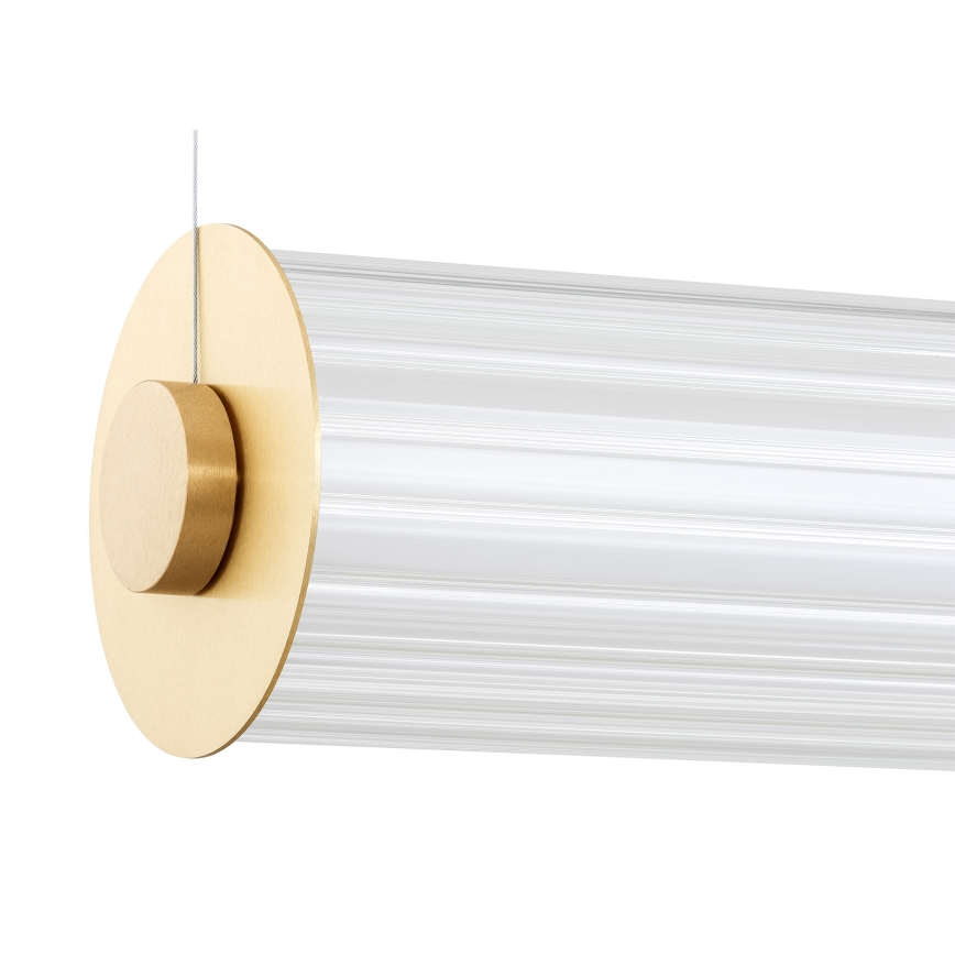 Argon 8624 - Suspension filaire HAMPTON LED/90W/230V 3000K 120 cm laiton