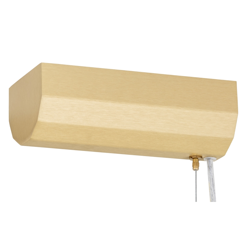 Argon 8624 - Suspension filaire HAMPTON LED/90W/230V 3000K 120 cm laiton
