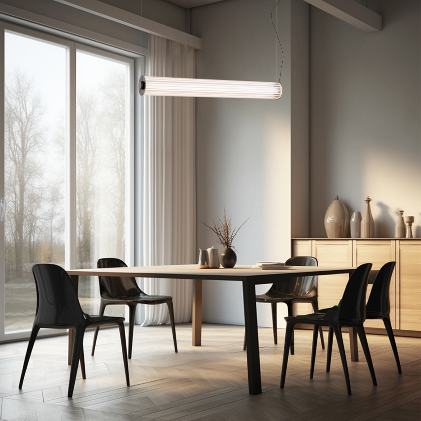 Argon 8628 - Suspension filaire HAMPTON LED/60W/230V 3000K 80 cm noir