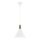 Argon 8630 - Suspension filaire KEGEL 1xE27/15W/230V blanc