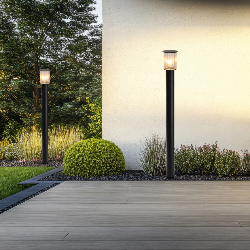 Argon 8750 - Lampe extérieur NORFOLK 1xE27/15W/230V IP44 124cm noir